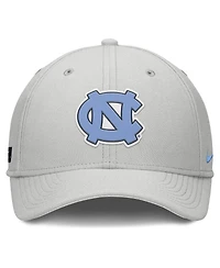 Nike Men's Gray North Carolina Tar Heels Rise Practice Performance Adjustable Hat