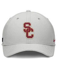 Nike Men's Gray Usc Trojans Rise Practice Performance Adjustable Hat
