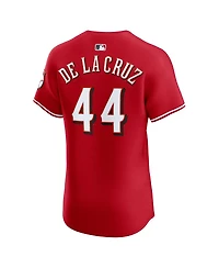 Nike Men's Elly De La Cruz Red Cincinnati Reds Alternate Elite Jersey