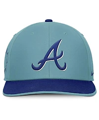 Nike Men's Turquoise Atlanta Braves Father's Day Pro Performance Snapback Hat