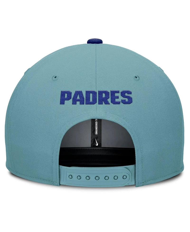Nike Men's Turquoise San Diego Padres Father's Day Pro Performance Snapback Hat