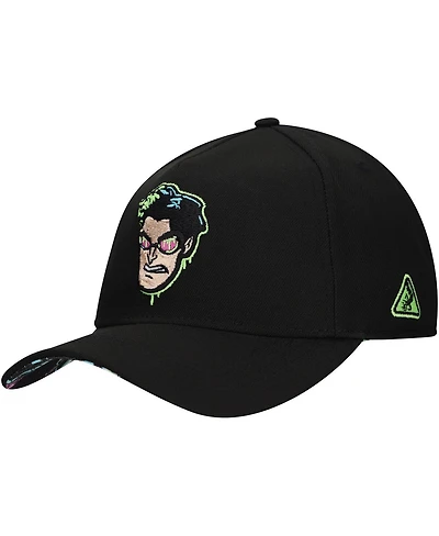 Lids Men's Black Spider-Man Glow-in-the-Dark Dr. Octopus Radioactive A-Frame Adjustable Hat