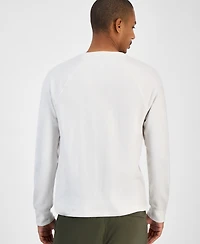 Sun + Stone Men's Waffle-Knit Thermal Shirt, Macy's Exclusive