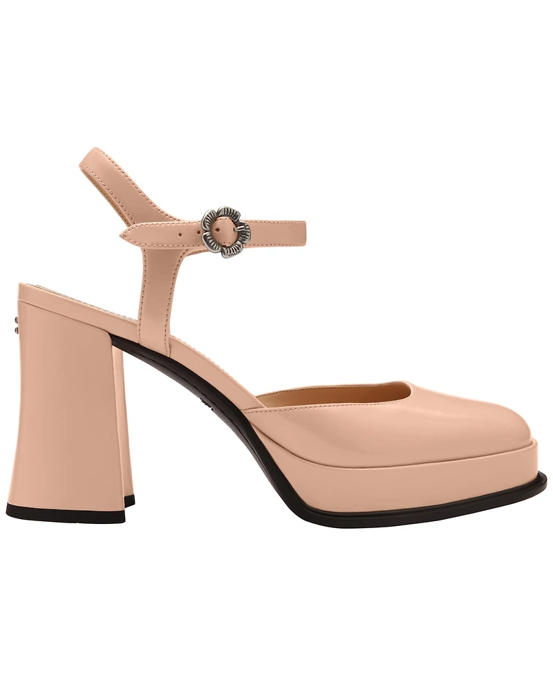 Coach Women's Sculpted-Heel Platform Pumps