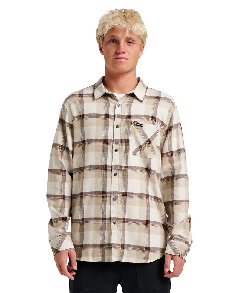 Quiksilver Men's Penmar Check Flannel Shirt