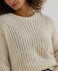 Lauren Ralph Women's Herringbone Oversize Sweater