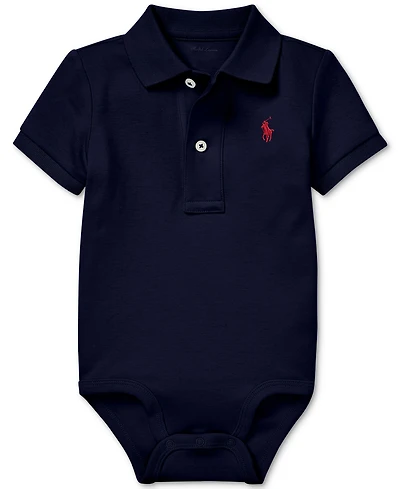 Polo Ralph Lauren Baby Boys Cotton Polo Bodysuit