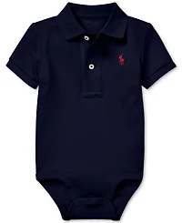 Polo Ralph Lauren Baby Boys Cotton Polo Bodysuit