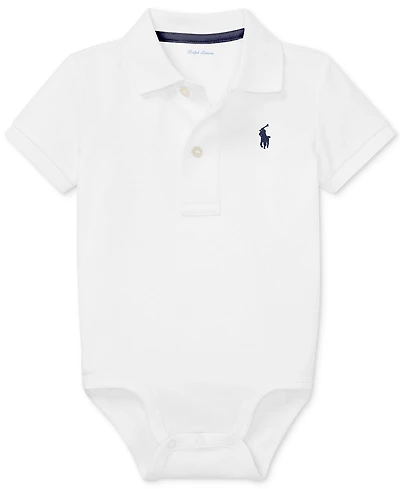 Polo Ralph Lauren Baby Boys Cotton Polo Bodysuit