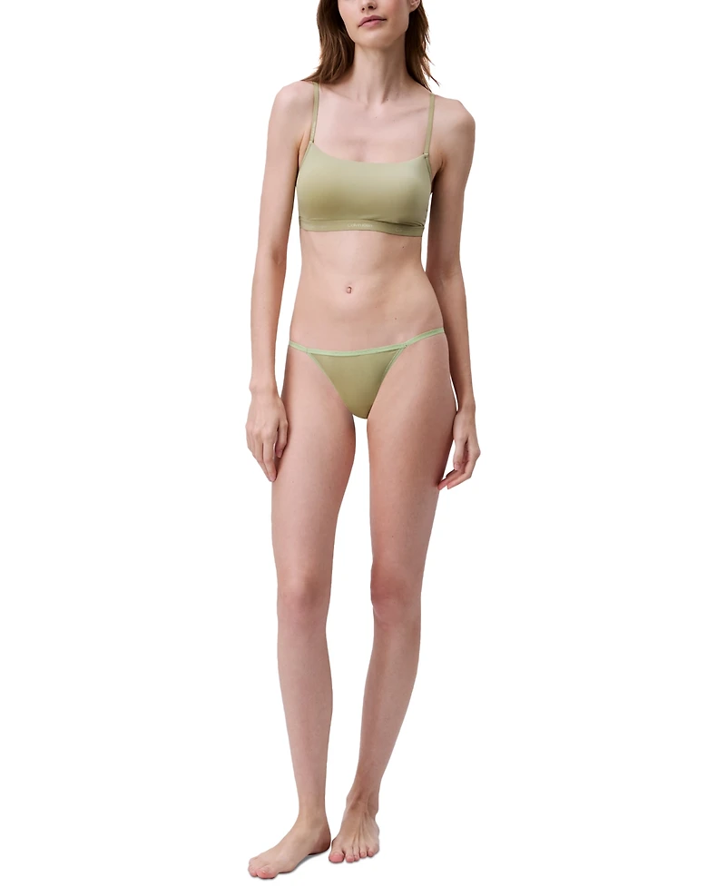 Calvin Klein Women's Form To Body Lightly Lined Bralette QF7554