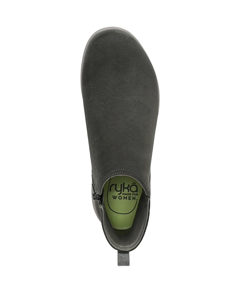 Ryka Women's Lovely Water Repellent Wedge Ankle Booties