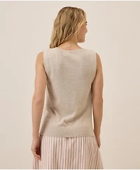 Pact Women's Organic Cotton Classic Fine Knit Shell