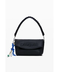 Desigual Women's Medium 3D logo flap bag