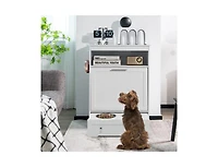 Pet Feeder Station with Stainless Steel Bowl