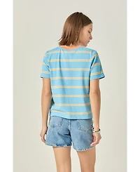 English Factory Women's Jersey stripe top