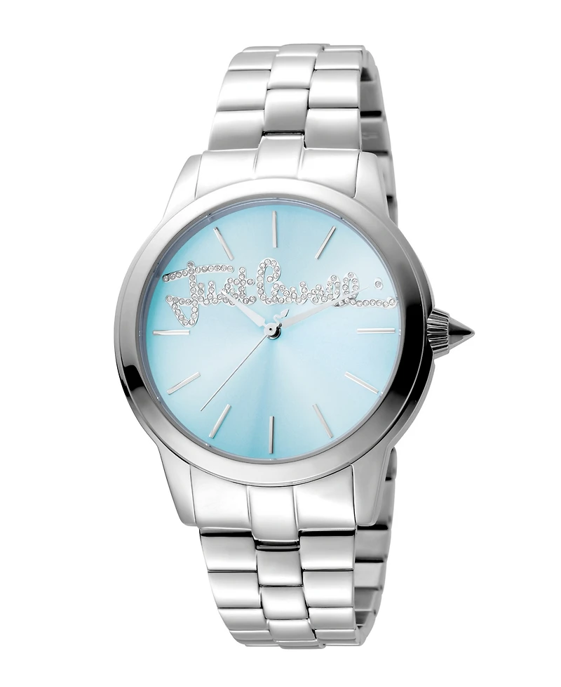 Just Cavalli Women's Silver Stainless Steel Bracelet Watch
