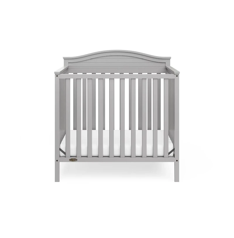 Graco Stella 4-in-1 Convertible Mini Crib with Bonus Mattress