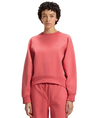 Boss by Hugo Women's Melange Cotton-Blend Sweatshirt