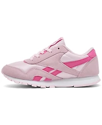 Reebok Little Girls Classic Nylon Casual Sneakers from Finish Line