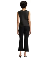 Boss by Hugo Women's Sleeveless Cowl-Neck Silk Blouse