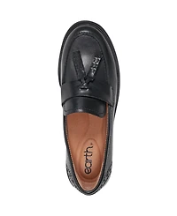 Earth Women's Deeana Stitched Tassel Loafers
