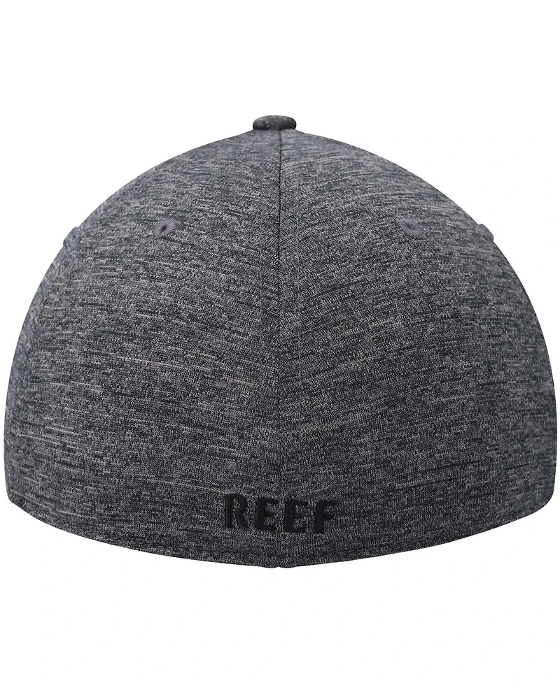 Reef Men's Heathered Black Grand Flex Hat