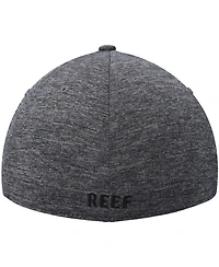 Reef Men's Heathered Black Grand Flex Hat