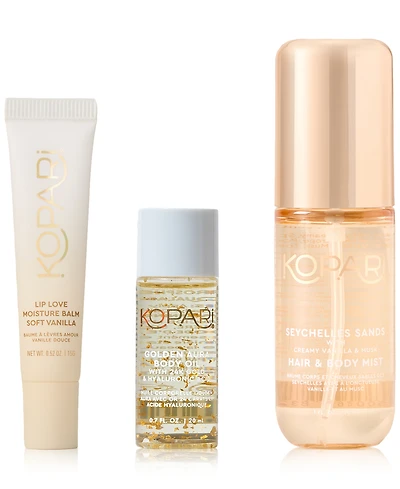 Kopari Beauty 3-Pc. Sunkissed Vanilla Body & Lip Set