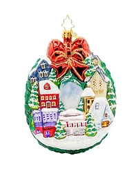 Christopher Radko Christmas Village Charm Ornament