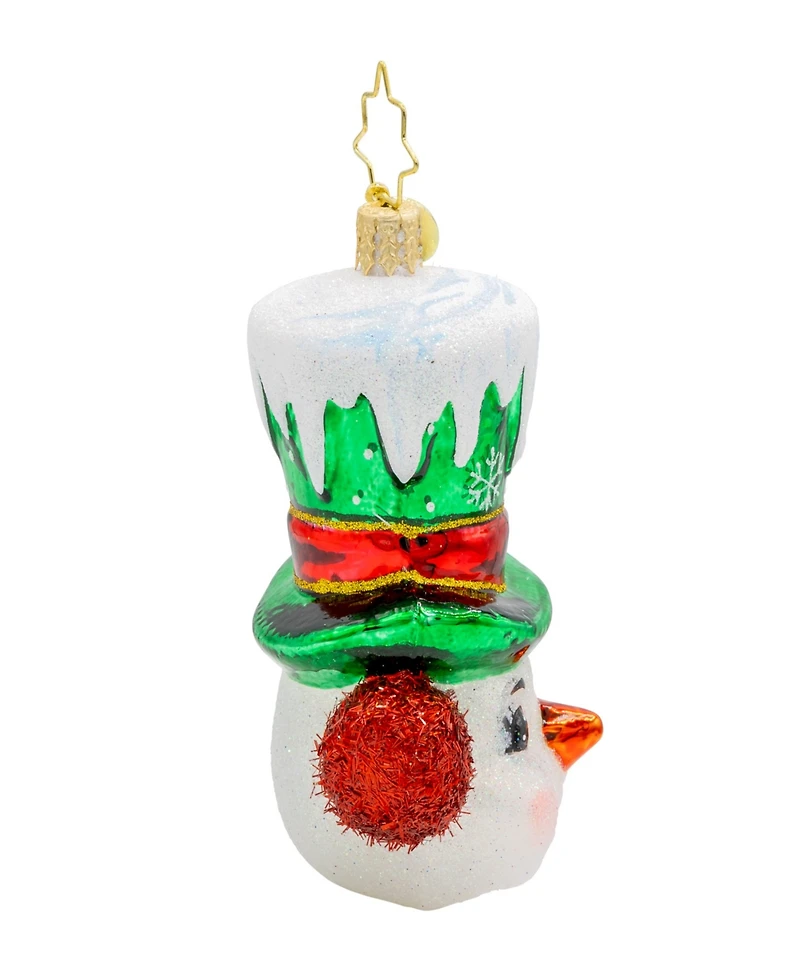 Christopher Radko Top Hat Tidings Gem Ornament