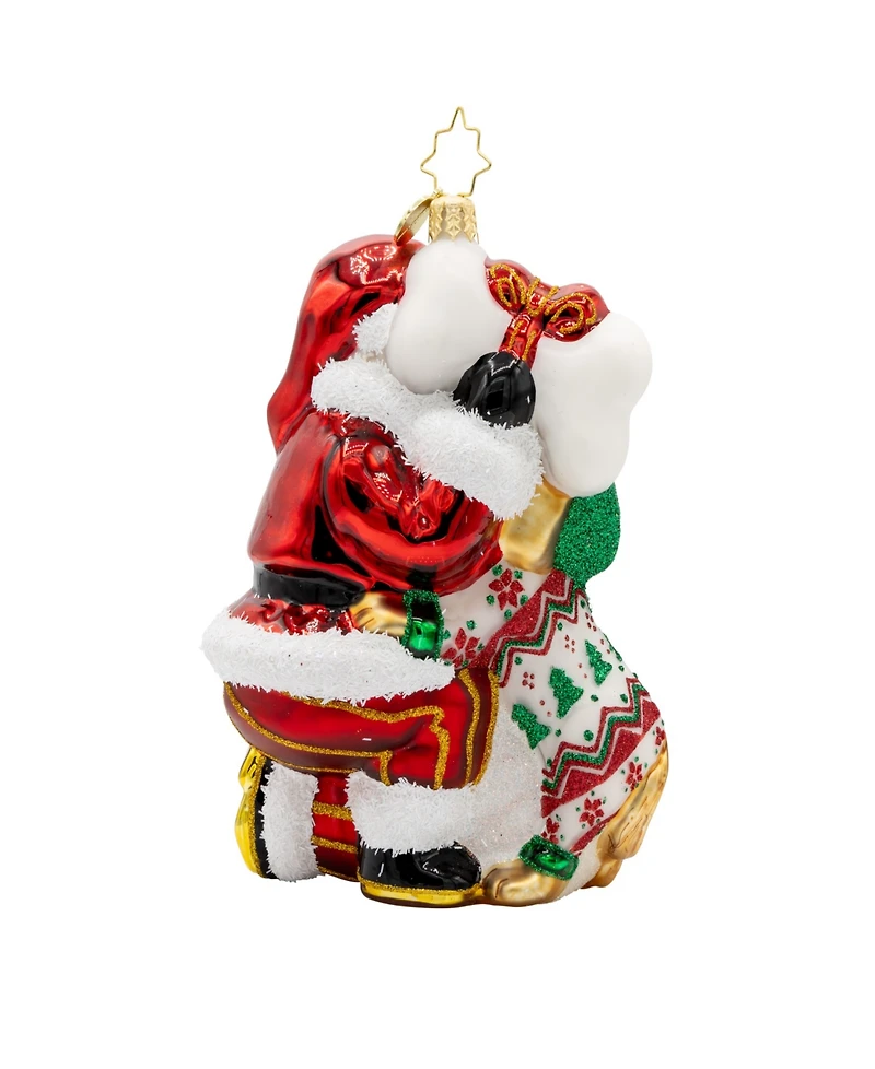 Christopher Radko Santas Pawsome Playtime Ornament