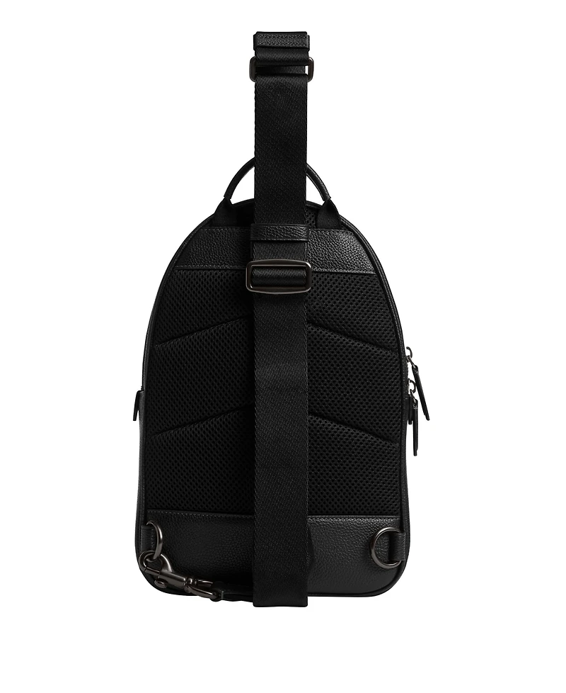 Coach Men's Charter Maxi Signature Leather Sling