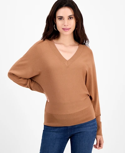 I.n.c. International Concepts Petite Dolman-Sleeve Sweater, Created for Macy's