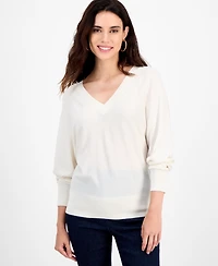 I.n.c. International Concepts Petite Dolman-Sleeve Sweater, Created for Macy's