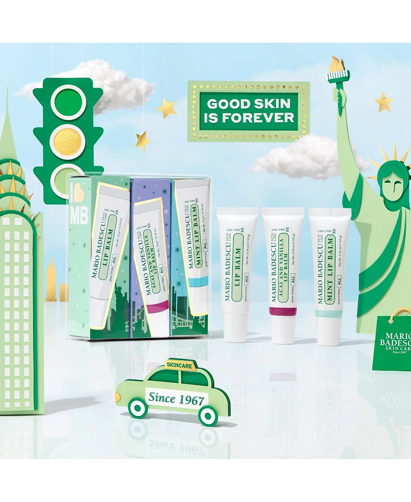 Mario Badescu 3-Pc. Lip Balm Set