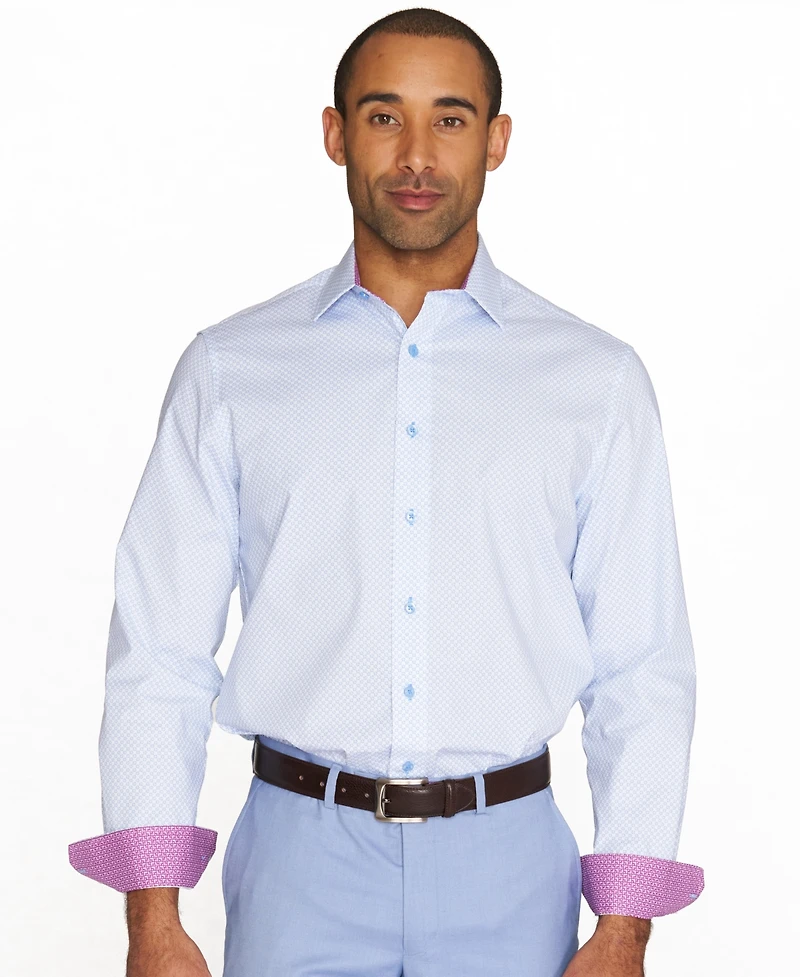 Nick Graham Men's Four-Leaf Clover Dress Shirt