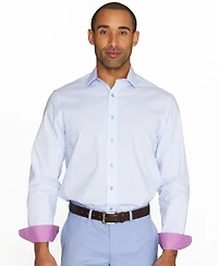 Nick Graham Men's Four-Leaf Clover Dress Shirt