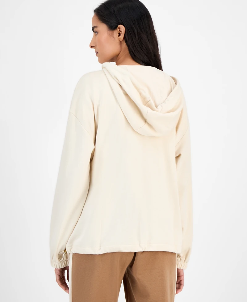 Nautica Jeans Women's Long-Sleeve Sailor Sweatshirt