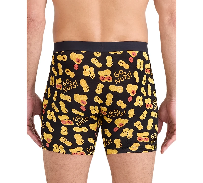 Saxx Men's Vibe Xtra Slim-Fit Printed Boxer Briefs