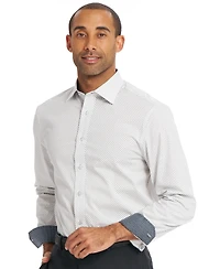 Nick Graham Men's Four-Leaf Clover Dress Shirt