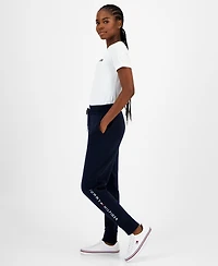 Tommy Hilfiger Women's Solid Logo Joggers