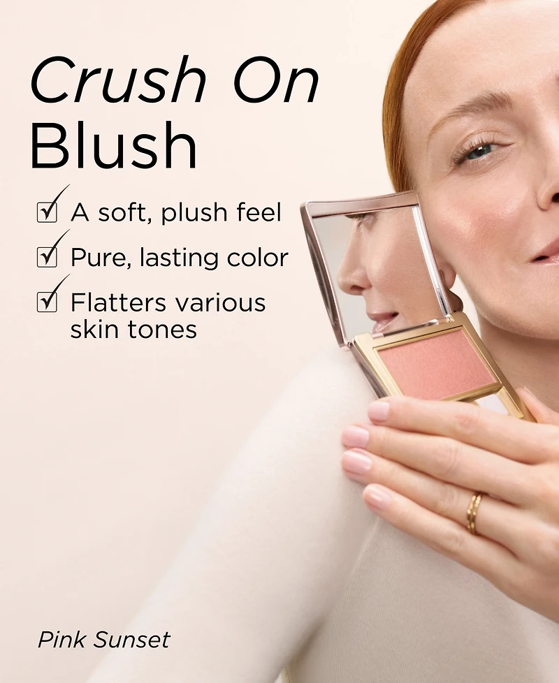 Powder Blush Shimmer & Matte Finishes