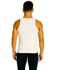 Galaxy By Harvic Men's Heavyweight Ribbed Tank Top