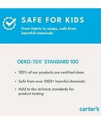 Carter's Toddler Boys Varsity Jacket, Printed T-Shirt & Pants, 3 Piece Set
