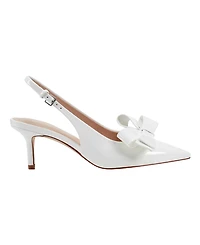 Marc Fisher Women's Allon Bow Slingback Pumps