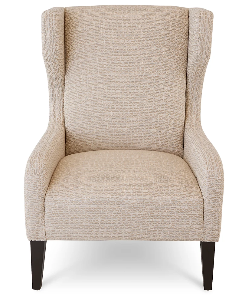 Kallison Fabric Wing Chair, Exclusively at Macy's