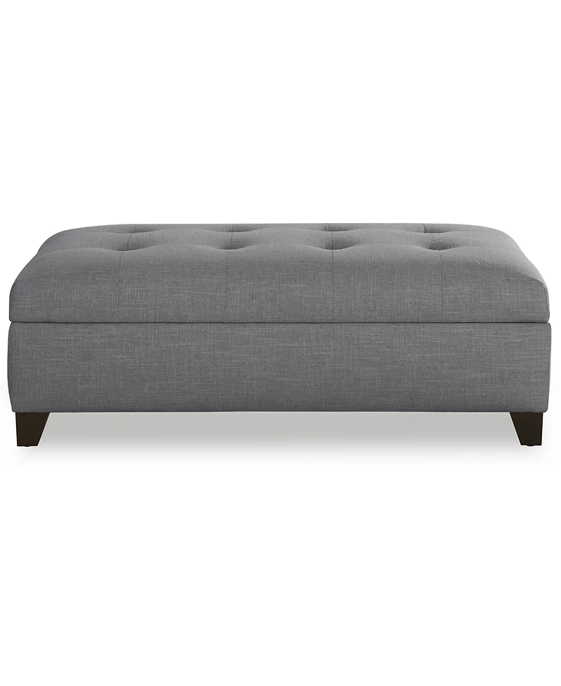 Kallison Fabric Storage Ottoman, Exclusively at Macy's