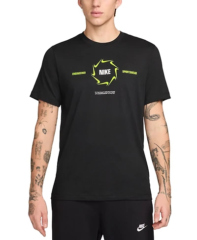 Nike Men's Sportswear Relaxed-Fit Logo Graphic T-Shirt