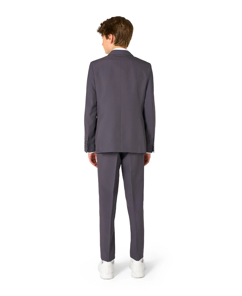 OppoSuits Big Boys Charcoal Suit