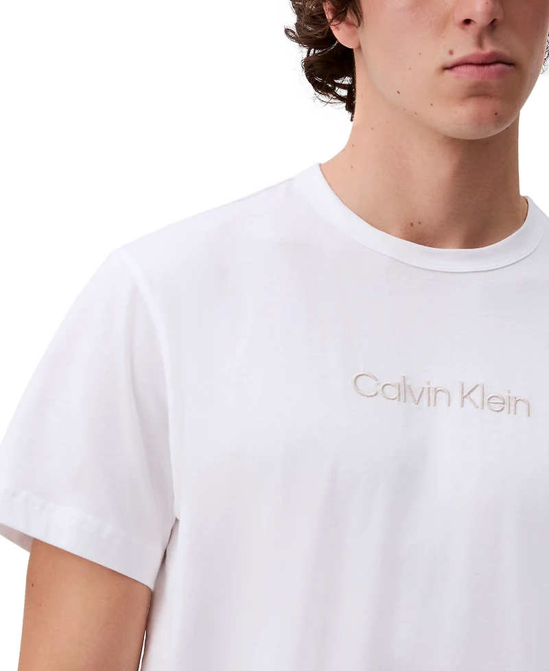 Calvin Klein Men's Modern Cotton Crewneck Pajama Shirt